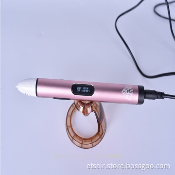 Cute Lovely Design Industrial 3D Printer Pen With Free filaments
